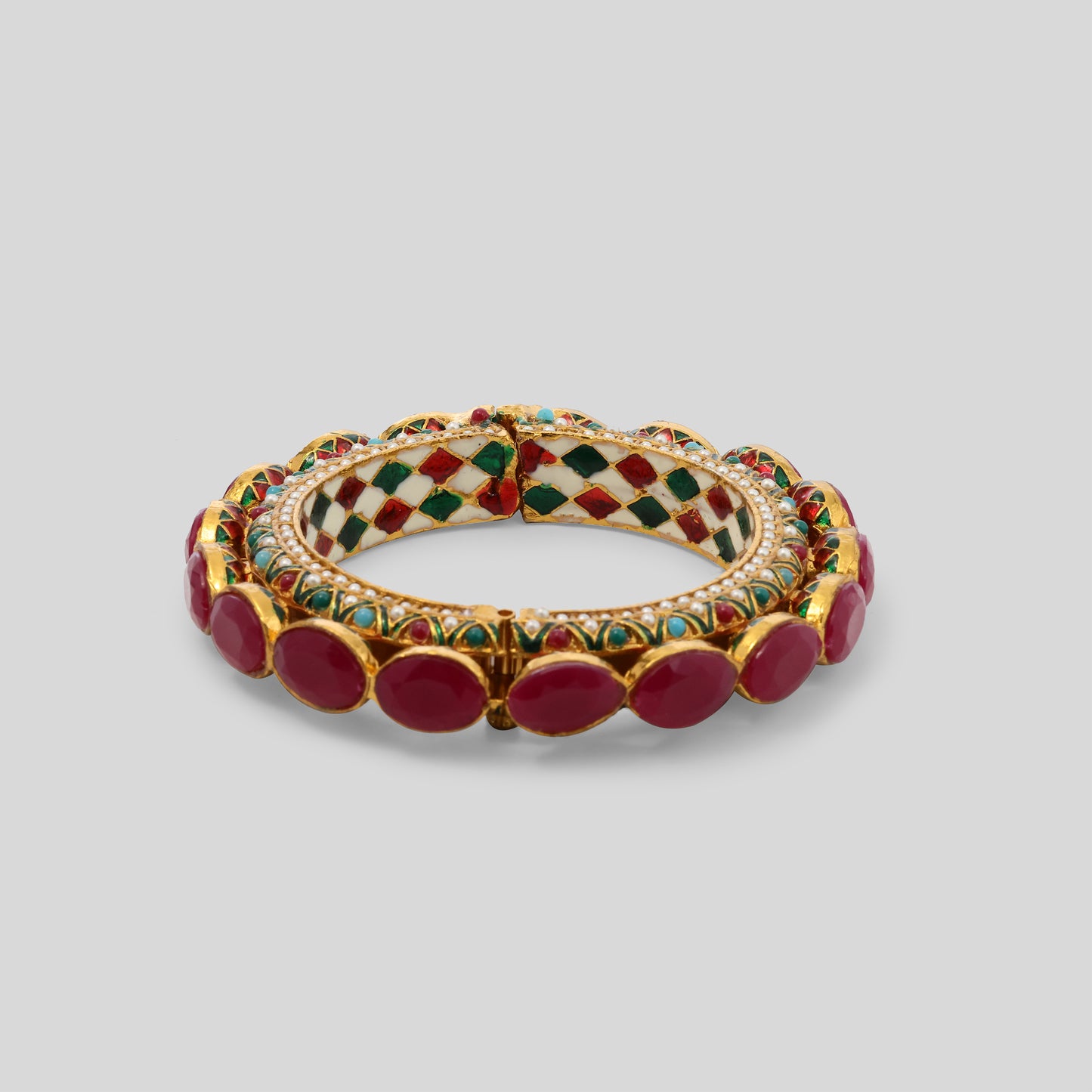 Navratna Nine-Stone Bangles