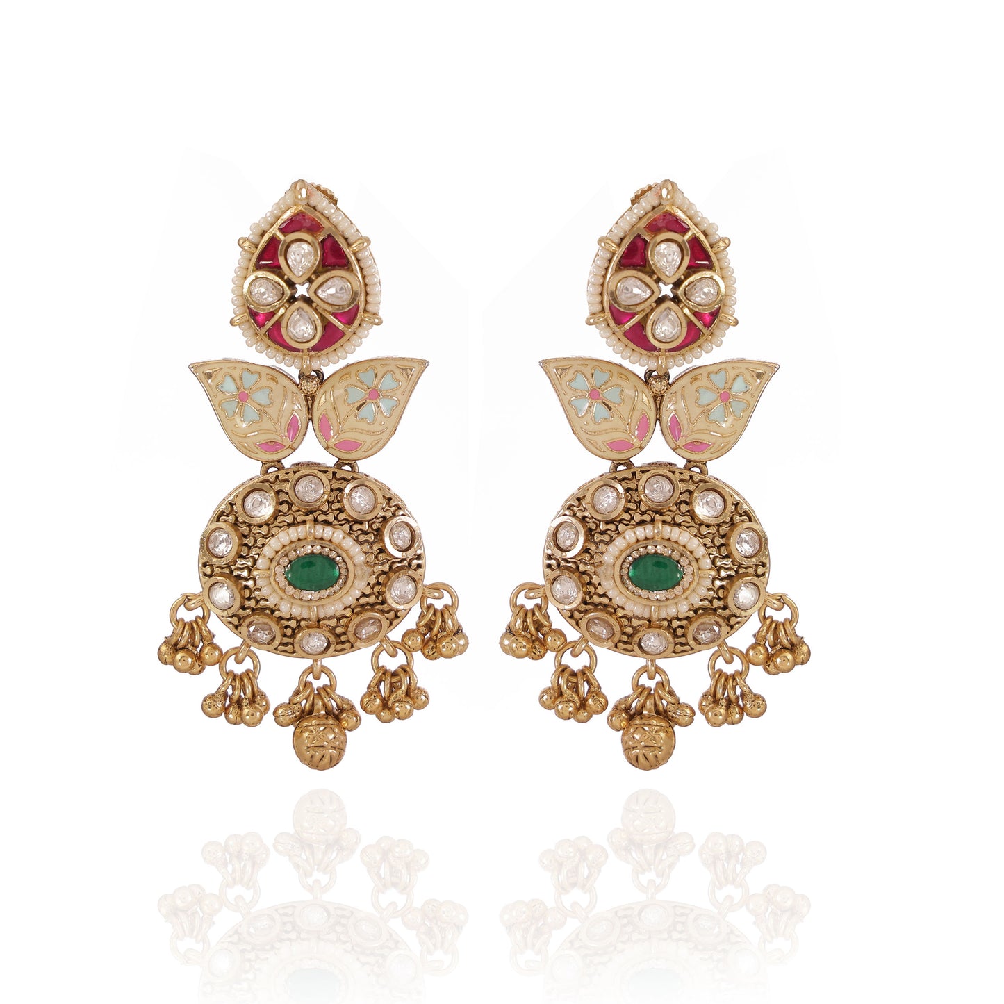 Imperial Paisley Meenakari Choker