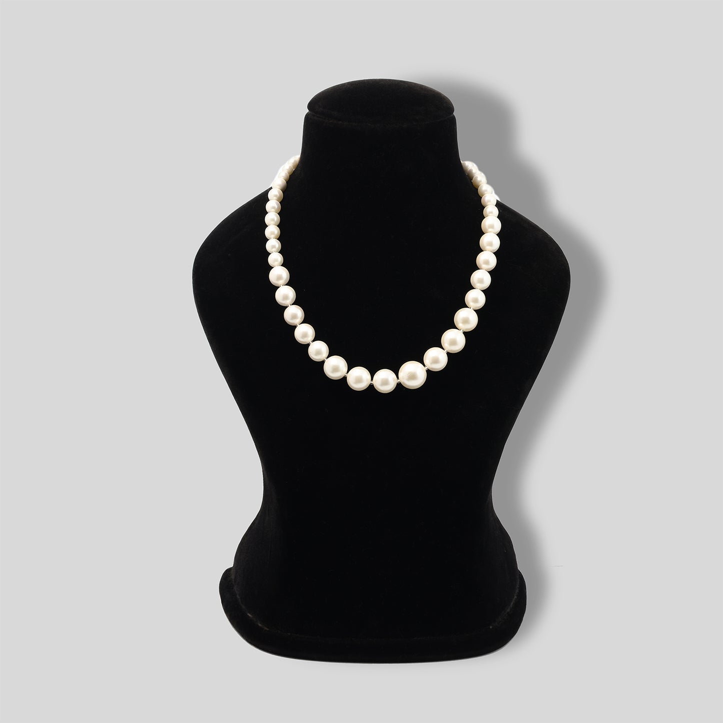 Classic Single Pearl Strand Necklace