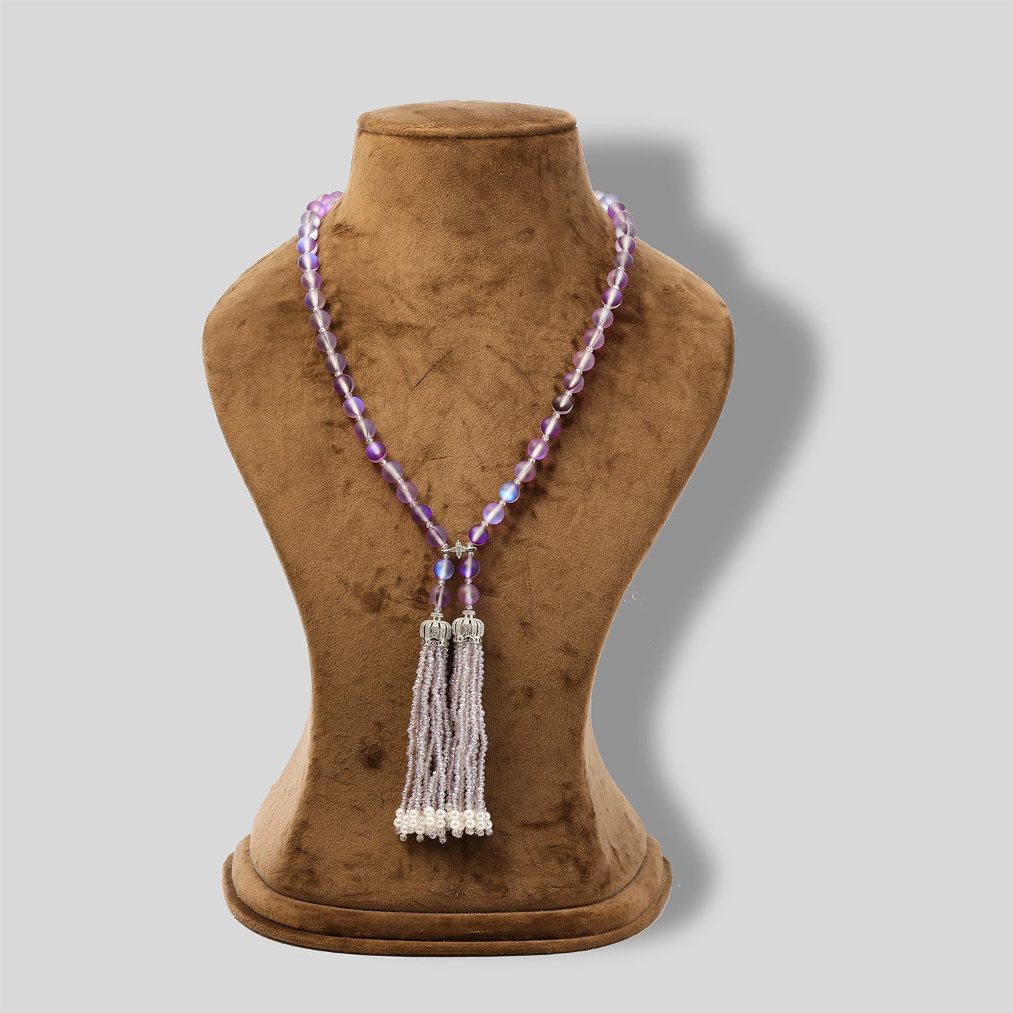 Moonshine Crown Bead Necklace