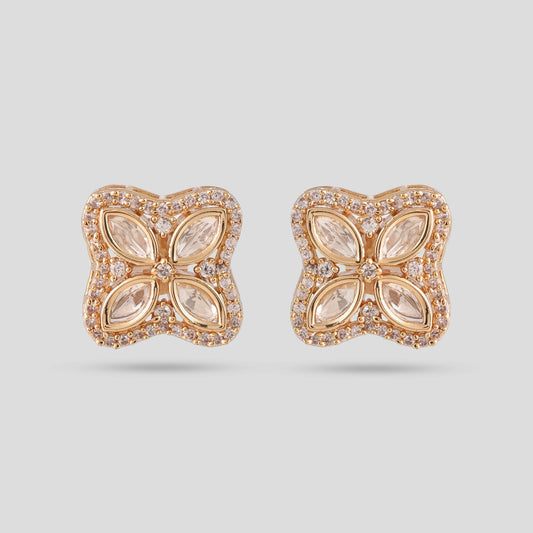 Delicate Polki Pendent Set