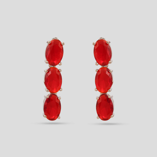 Ruby Tennis Necklace