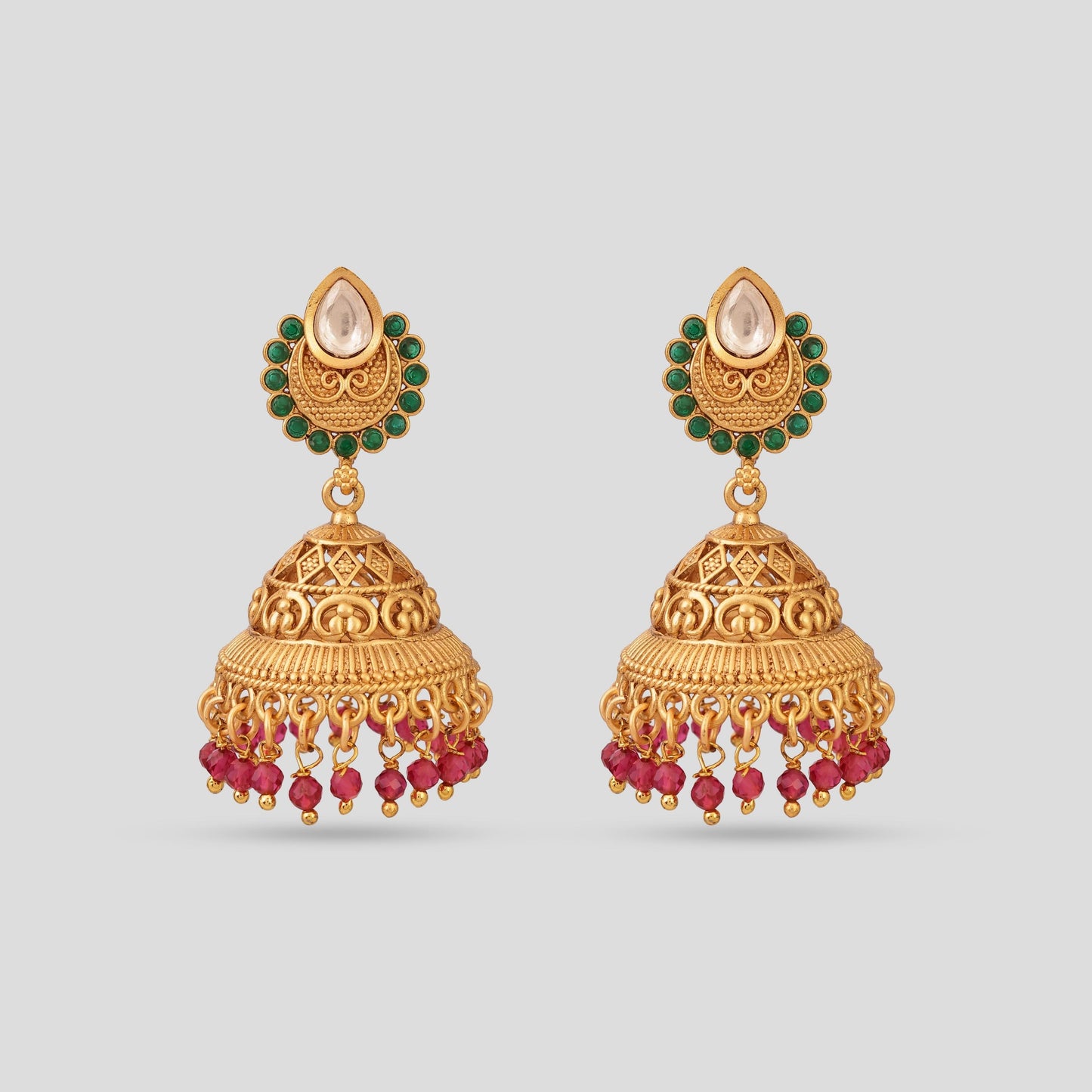 Ruby Polki Chokar Necklace