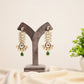 Regal Kundan Polki Long Danglers