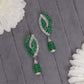 Regal Criss-Cross Droplet Danglers
