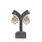 Majestic Pearl Kundan Statement Earrings