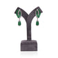 Regal Criss-Cross Droplet Danglers