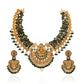 Antique Emerald Beaded Majesty Necklace