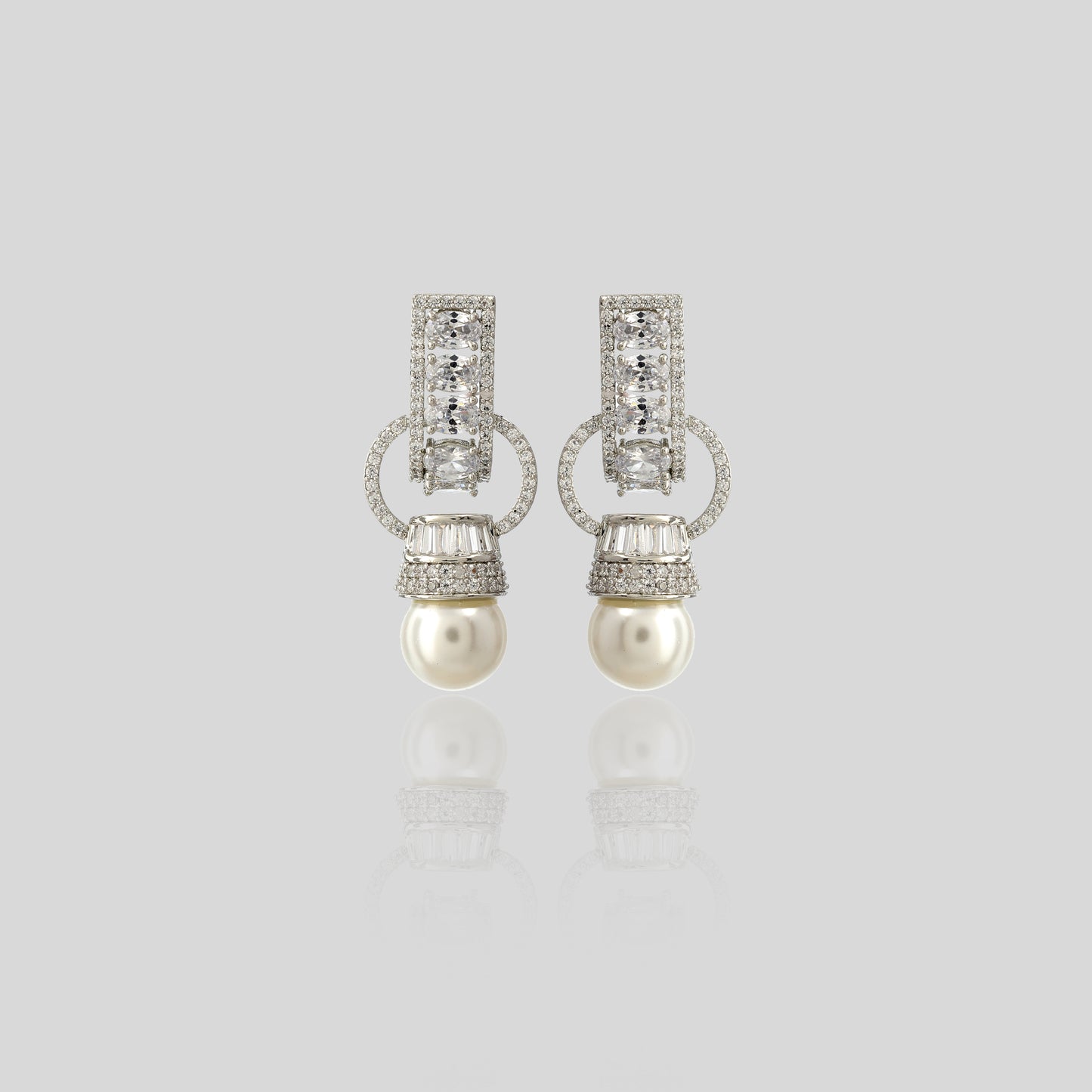 Pearl Half-Tokari Drop Earrings