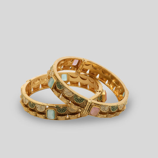 Verona Pastel Stone Bangles