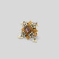 Royal Purple Kundan Square Ring