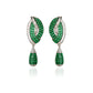 Regal Criss-Cross Droplet Danglers