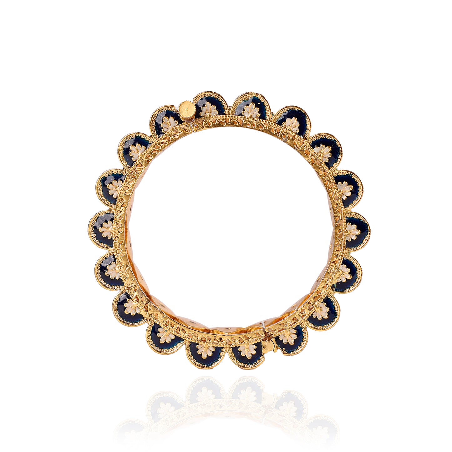 Aurelle Meena Stone Bangles