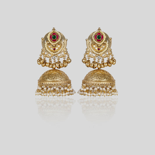 Celebrity Bloom Pearl Jhumka