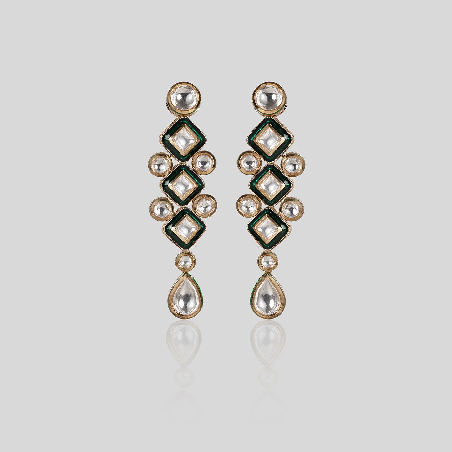 Royal Kundan Long Danglers