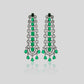 Emerald Temple Cascade Earrings