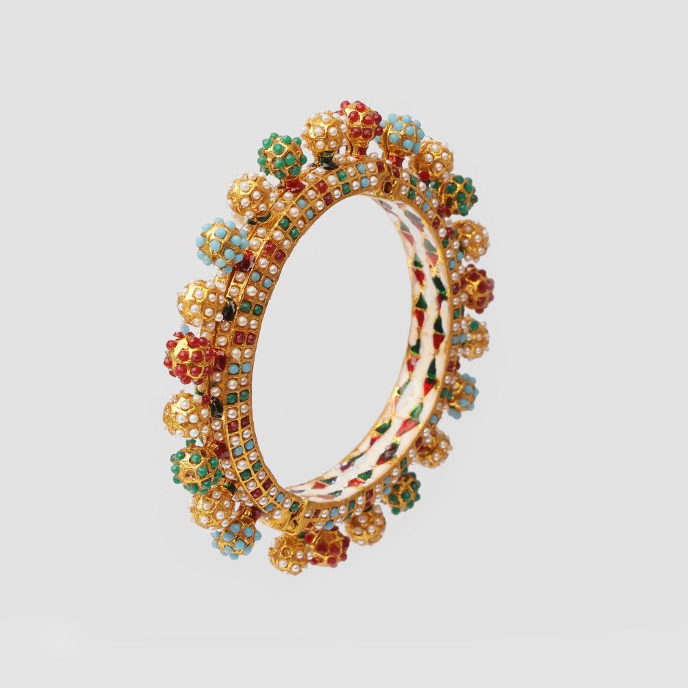 Rajwada Navratna Potli Bangle