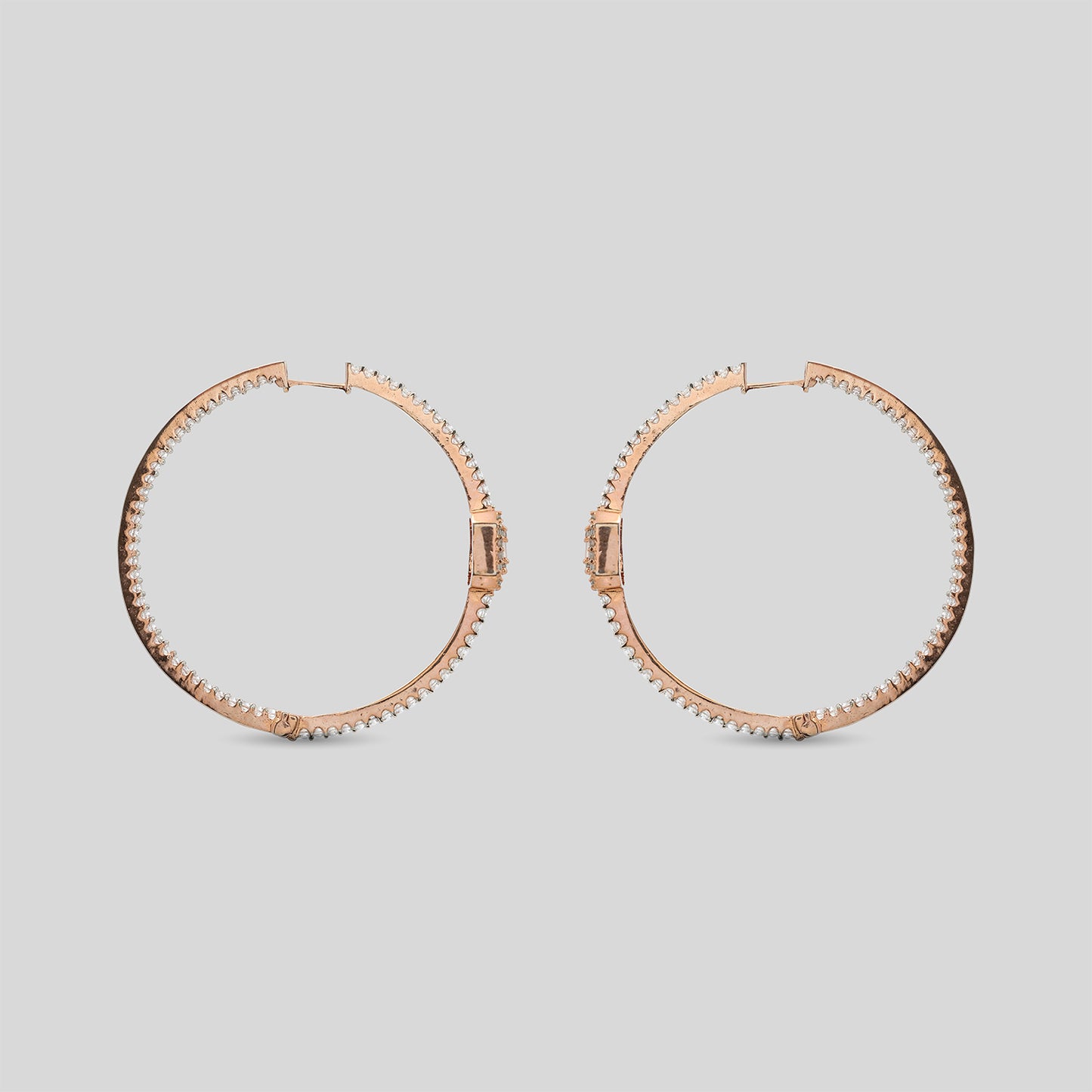 Baguette Frame 3D Hoops