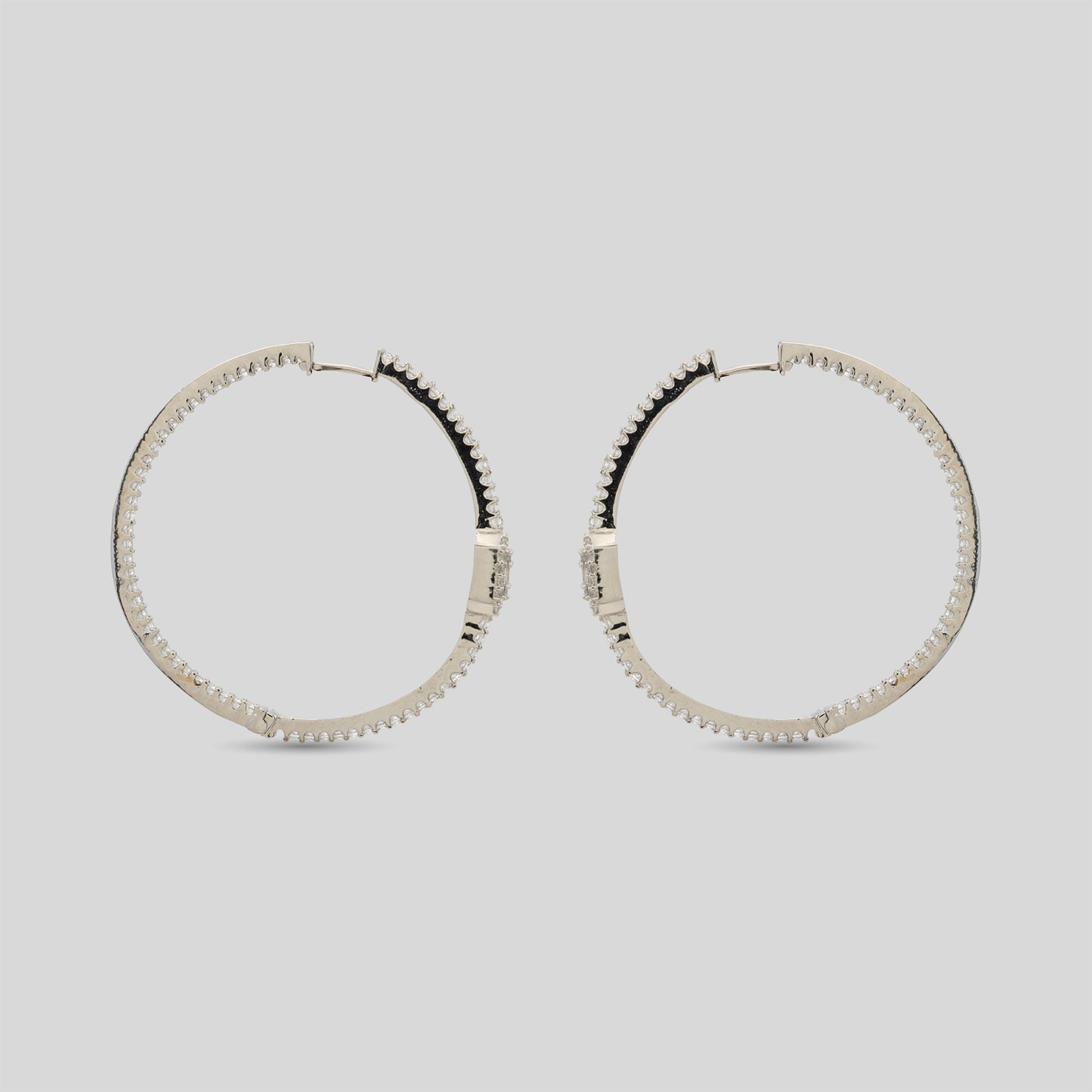 Baguette Frame 3D Hoops