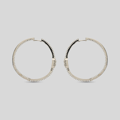 Baguette Frame 3D Hoops