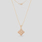 Delicate Polki Pendent Set