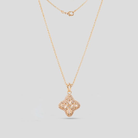 Delicate Polki Pendent Set