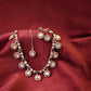 Moissanite Polki Necklace
