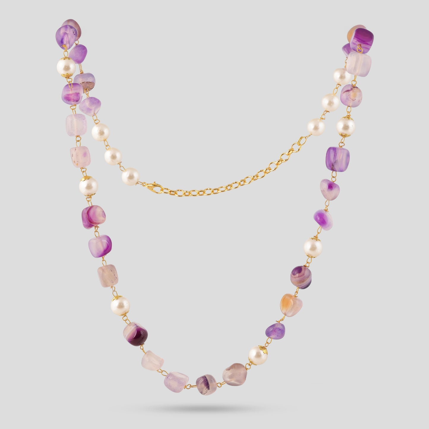 Evening Glow Multi Color String Mala