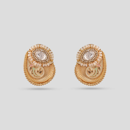 Pendent Set with Enamel Filling