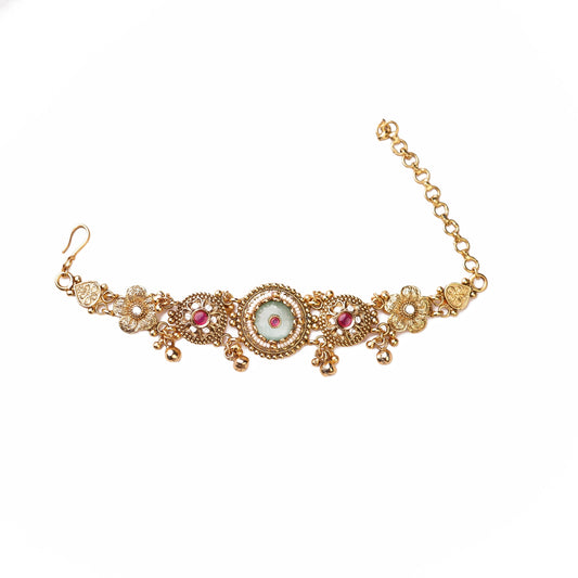 Chakra Trio with Floral Green Centre