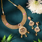 Heritage Leaf Cut Bridal Necklace
