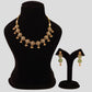 Emerald Stone Shell Necklace