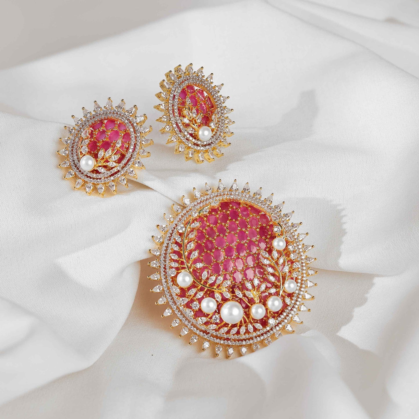 Brooch Pendant Set