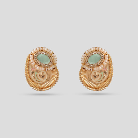 Pendent Set with Enamel Filling