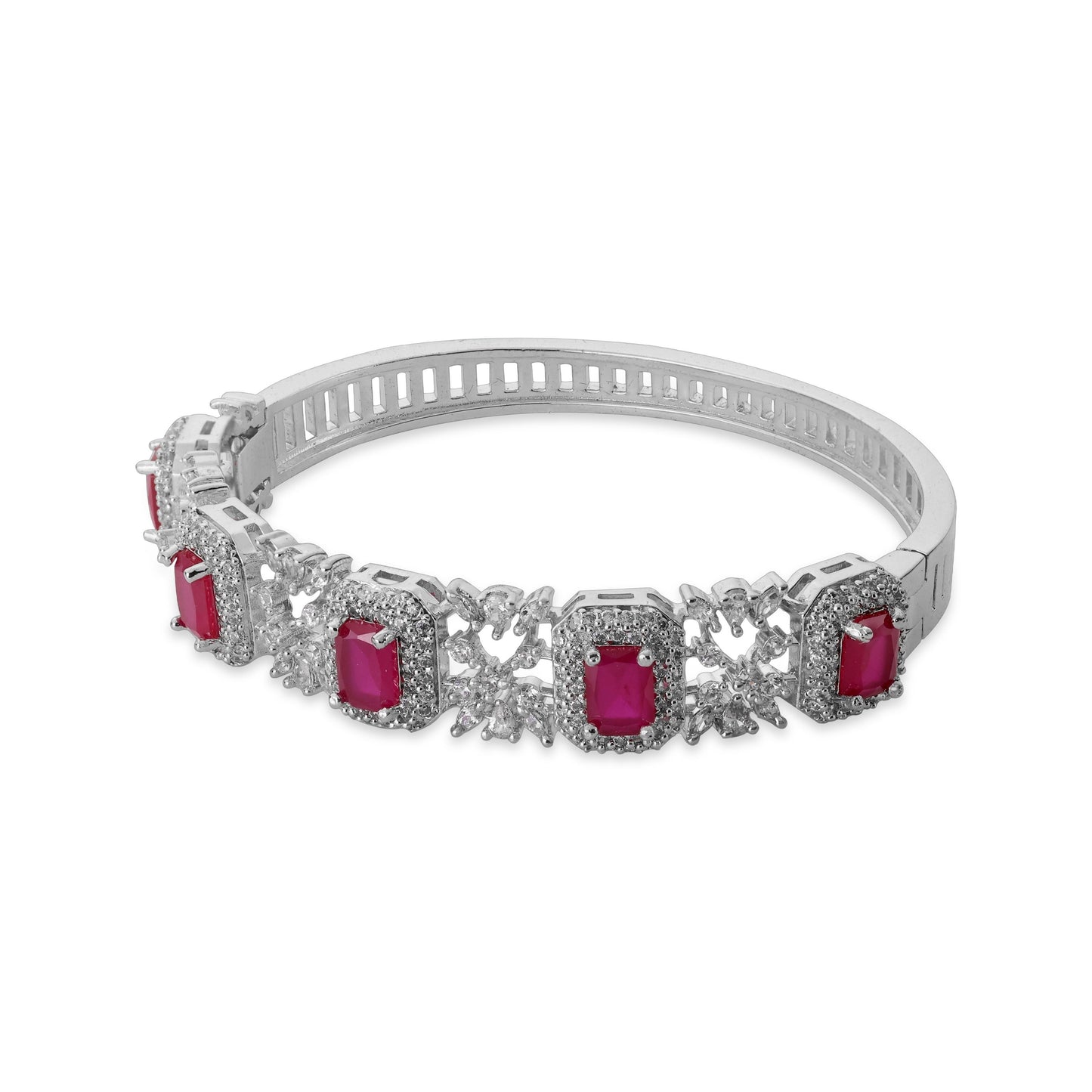Ruby Stone Studd Bracelet
