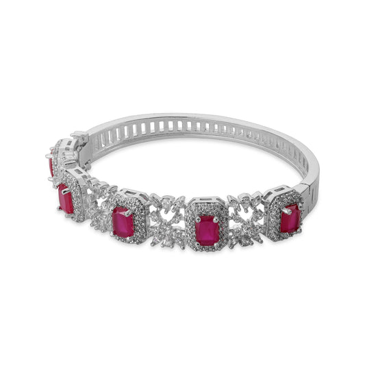 Ruby Stone Studd Bracelet