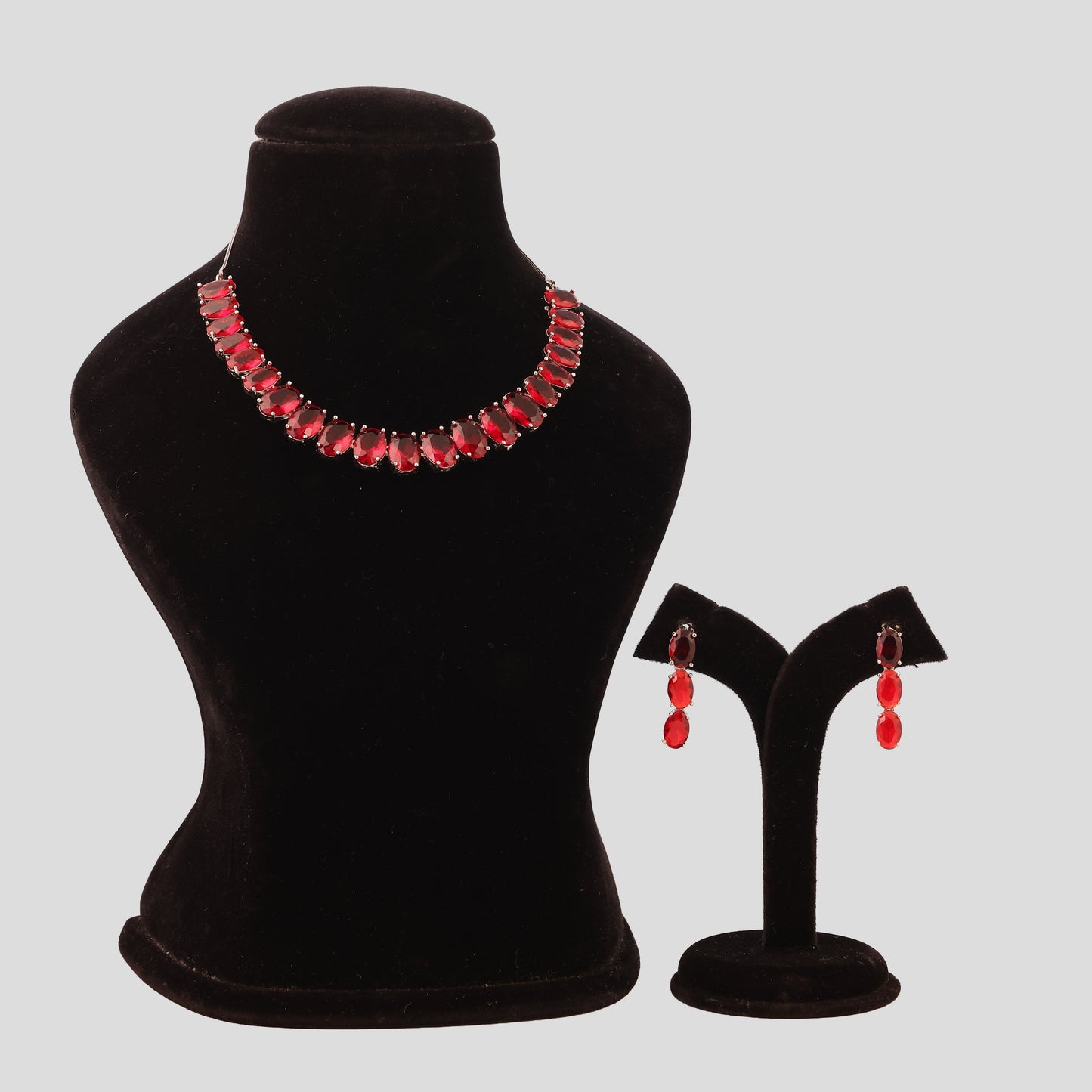 Ruby Tennis Necklace