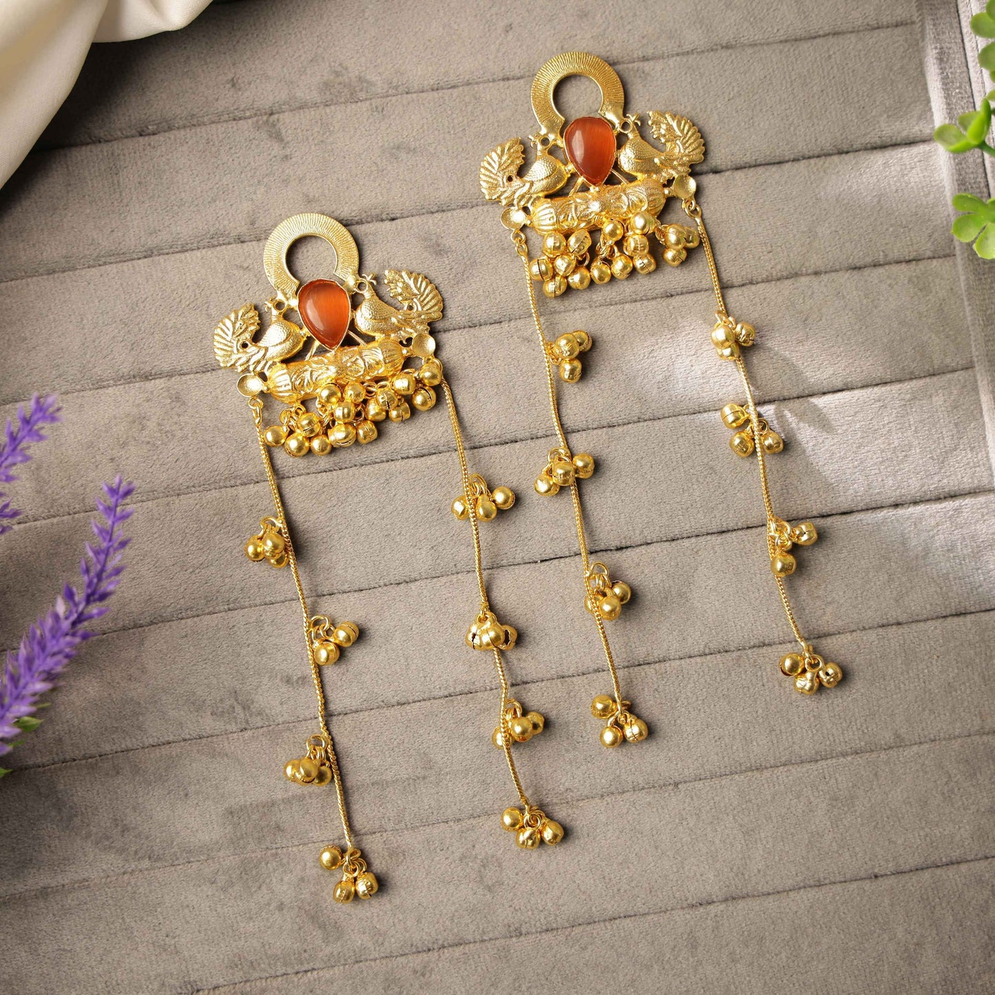 Kashmiri Earrings Dejhoor Design