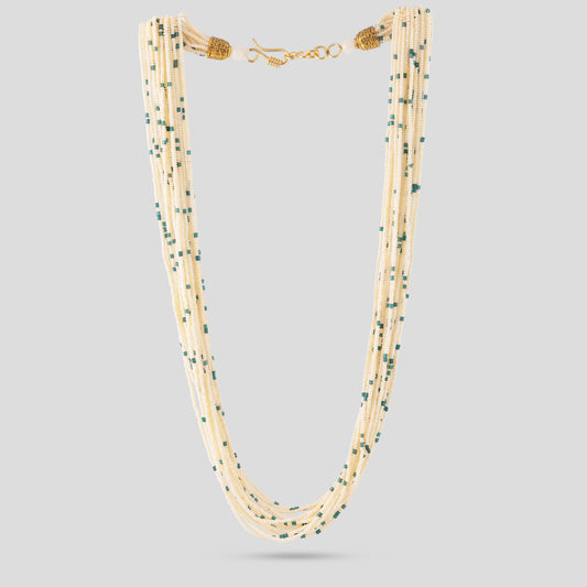 Cocktail Glam Fine Beads Multilayer Necklace