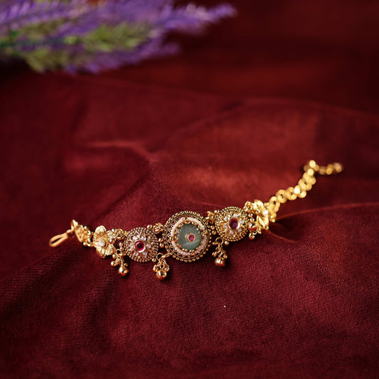 Chakra Trio with Floral Green Centre