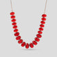 Ruby Tennis Necklace