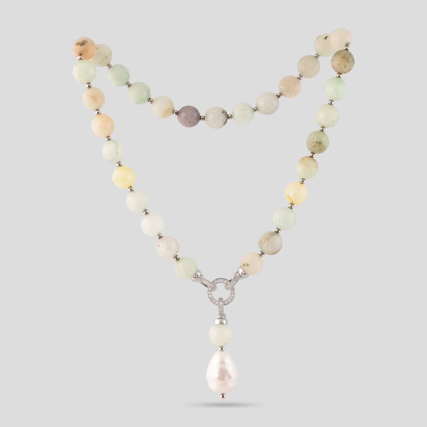 Multi Colour Beads Strand Necklace