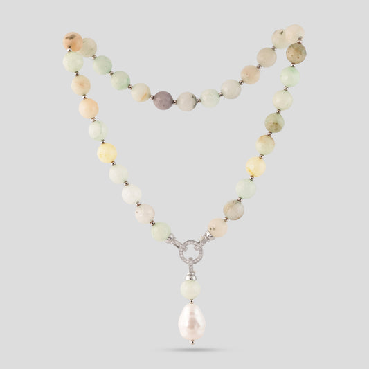 Multi Colour Beads Strand Necklace