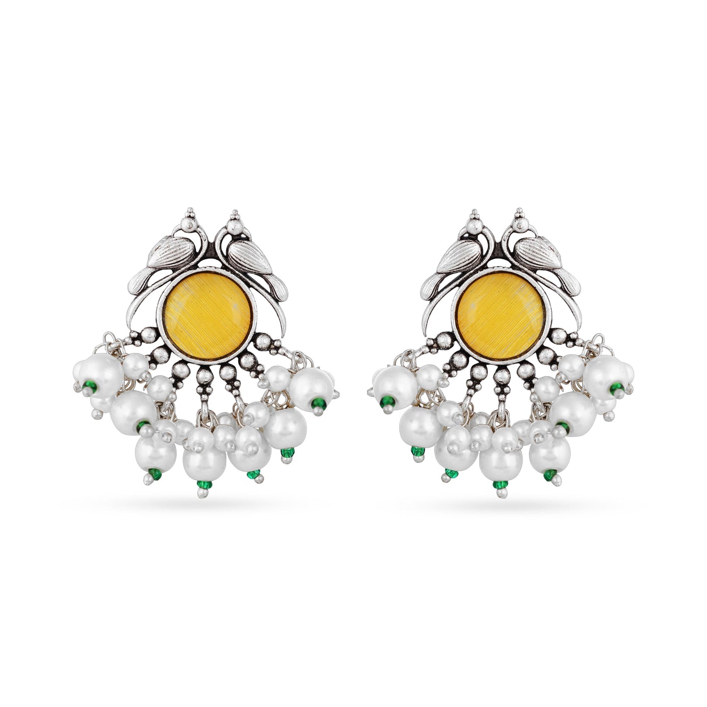 Oxidised Artistry Earrings