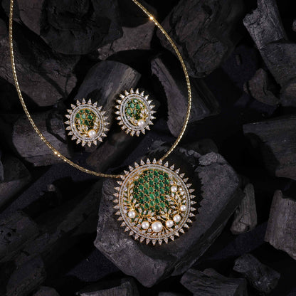 Brooch Pendant Set