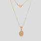 Pendent Set with Enamel Filling