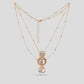 Double String Kundan Pendent Set