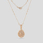 Paisley Polki Pendant Set