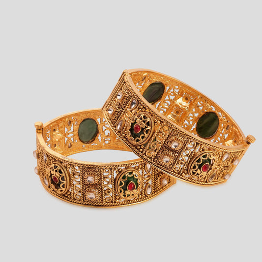Jaipur Polki Bangle