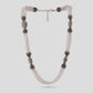White Beeds String Necklace